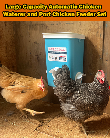 Automatic Chicken Waterer Kit Automatic Chicken Feeder Set