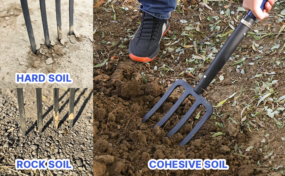 Suitable for various soils