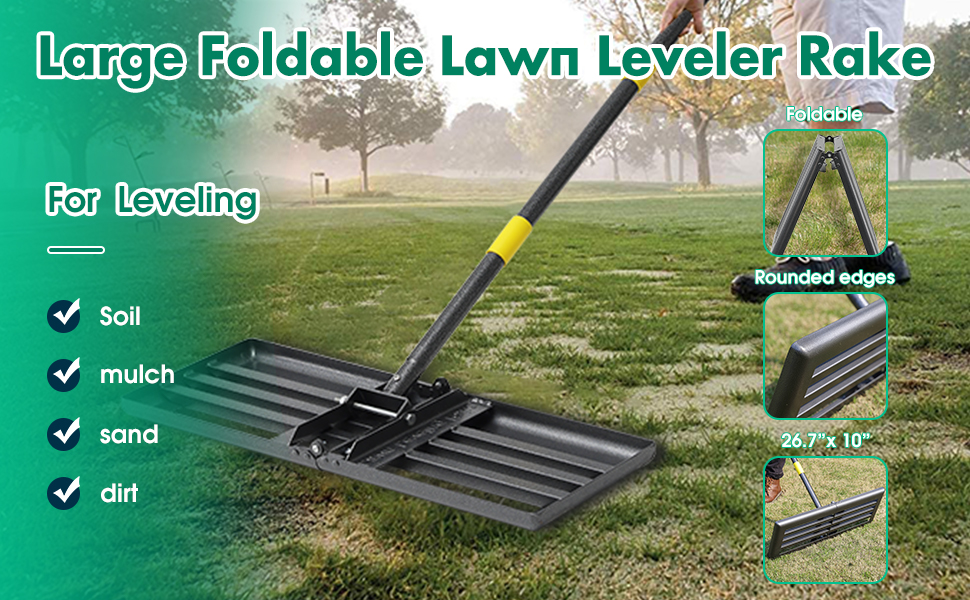 Lawn Leveling Rake