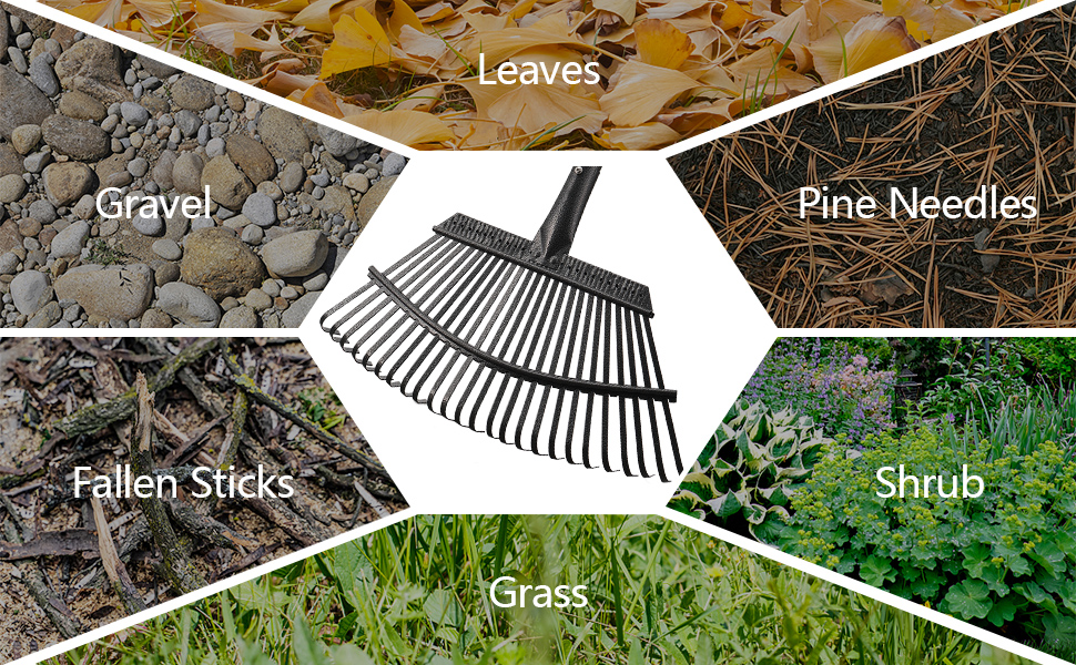 rakes for lawns heavy duty