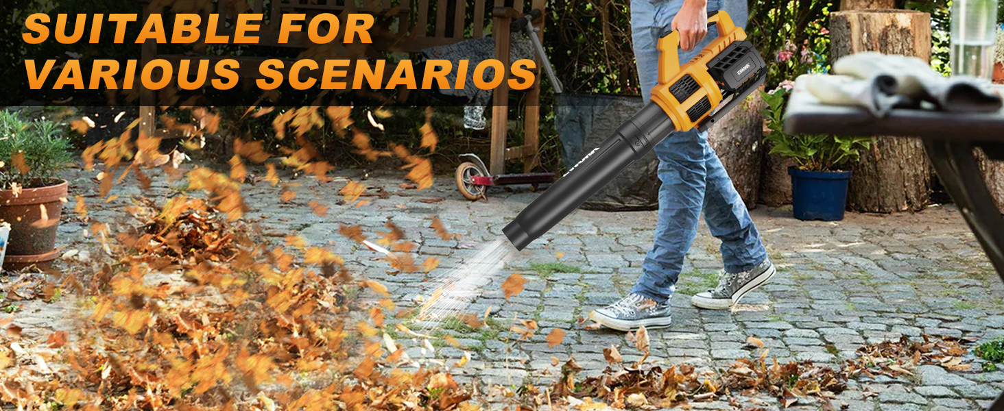 leaf blower cordless with battery and charger