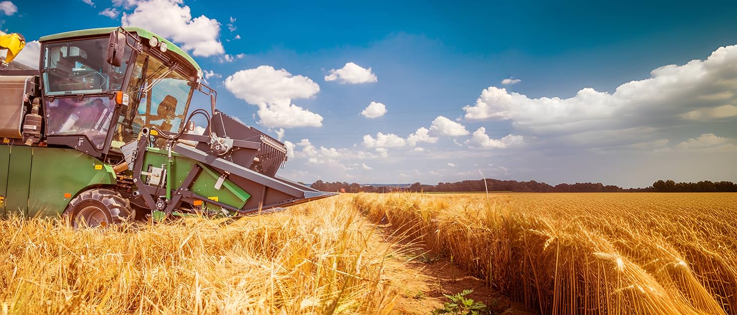 Combine Harvester Tractor Toy