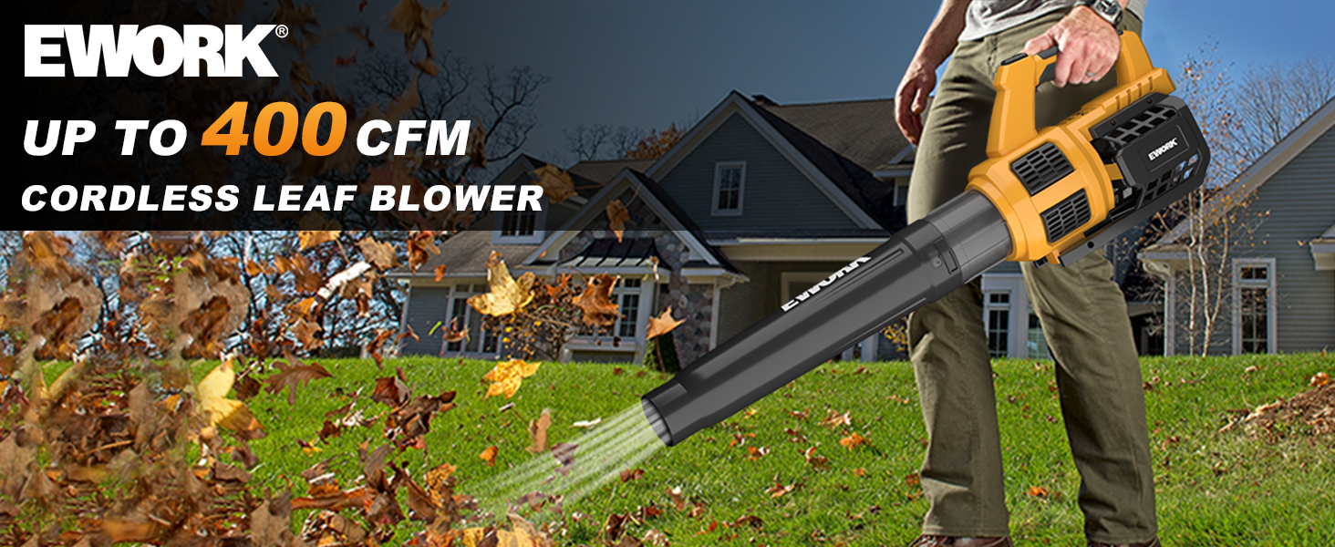 EWORK 21V CORDLESS LEAF BLOWER