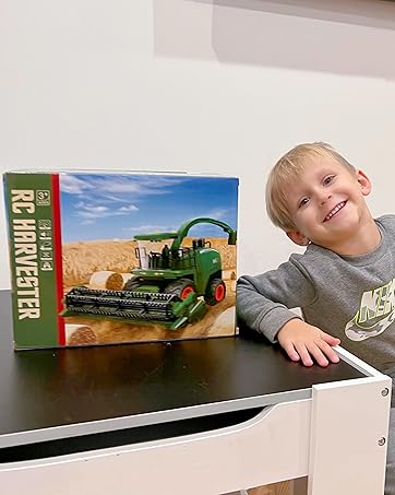 Combine Harvester Tractor Toy