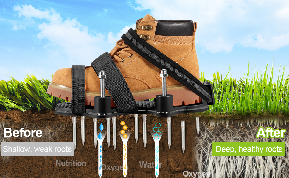 Lawn Aerator Shoes