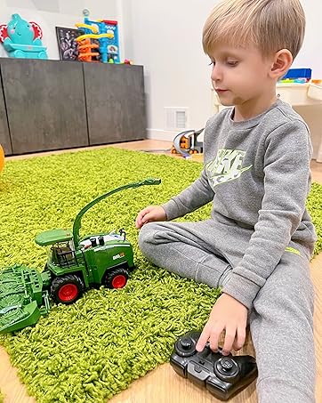 Combine Harvester Tractor Toy