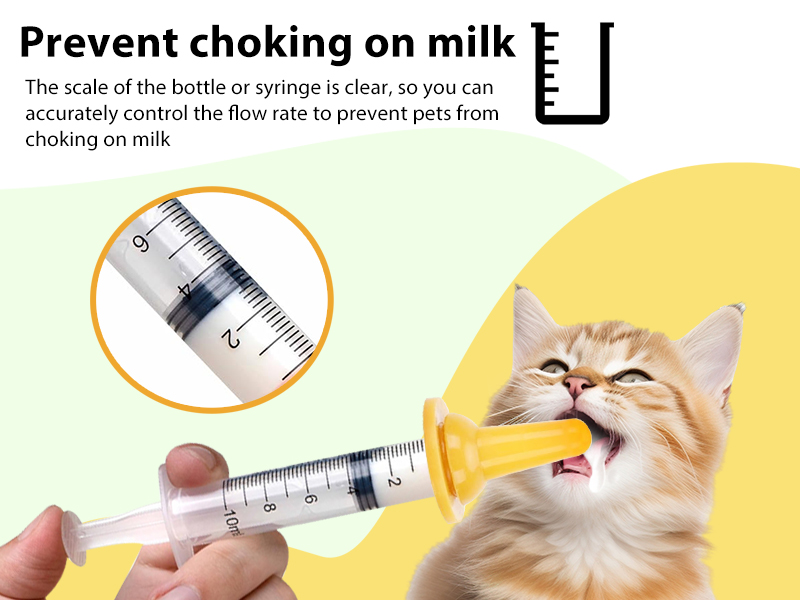 Prevent choking on milk